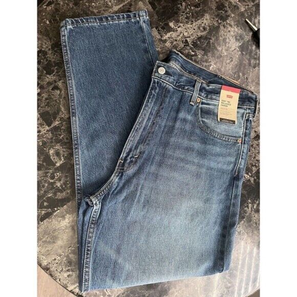 Levi's Men's 550 Vintage Inspired 1992 Relaxed Taper Fit Jeans Straight Leg - Picture 3 of 9